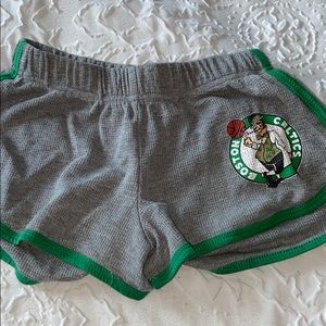 NBA Boston Celtics pajama shorts size XS